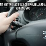 Commentaire Mettre les Feuaux de Brouillard Avant sur un UNE 206