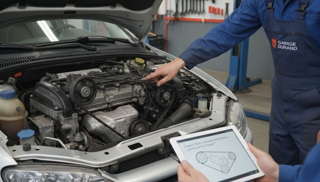 Peugeot 206 et courroie de distribution : quand la changer ?