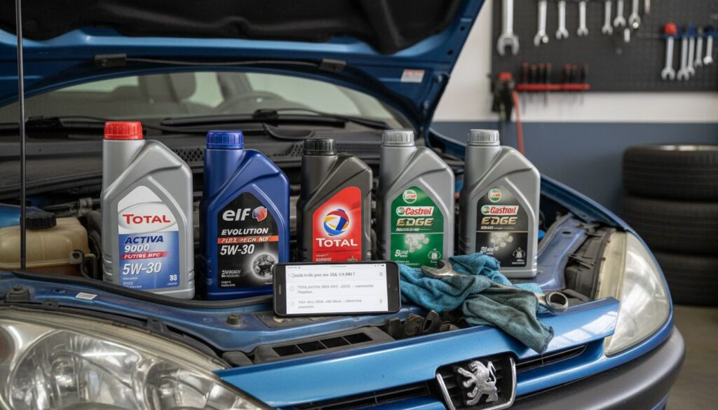 Quelle huile pour une 206 1.4 HDi ?