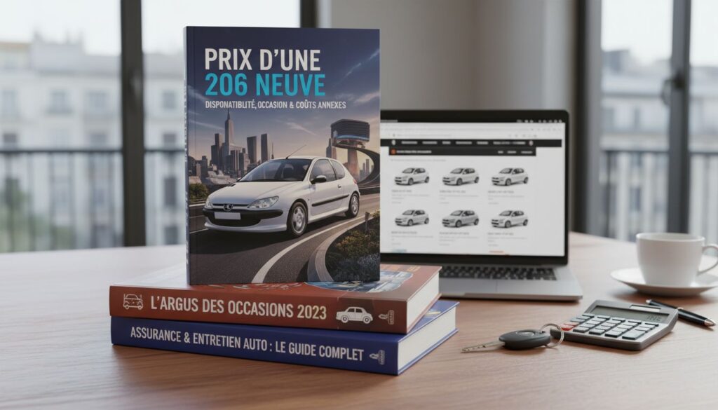 Prix d'une 206 neuve : disponibilité, occasion et coûts annexes