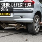 Train arrière défectueux sur peugeot 206 : dangers et solutions