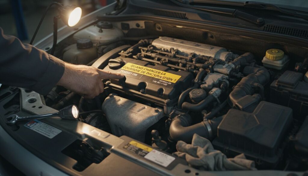 Quand changer la courroie de distribution de la peugeot 206