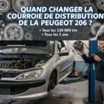 Quand changer la courroie de distribution de la peugeot 206
