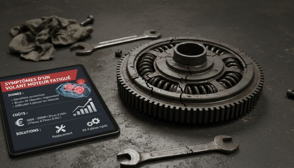 Symptômes d'un volant moteur défectueux : signes, coûts et solutions
