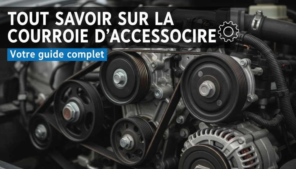 Tout savoir sur la courroie d'accessoire