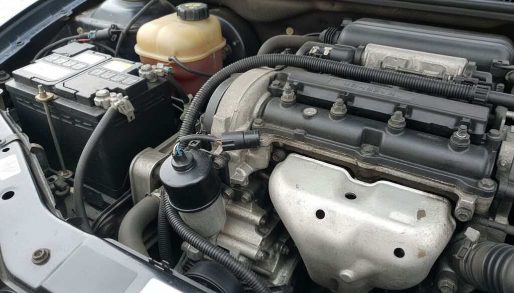 Où se trouve le capteur pmh sur la peugeot 206 1.4 essence