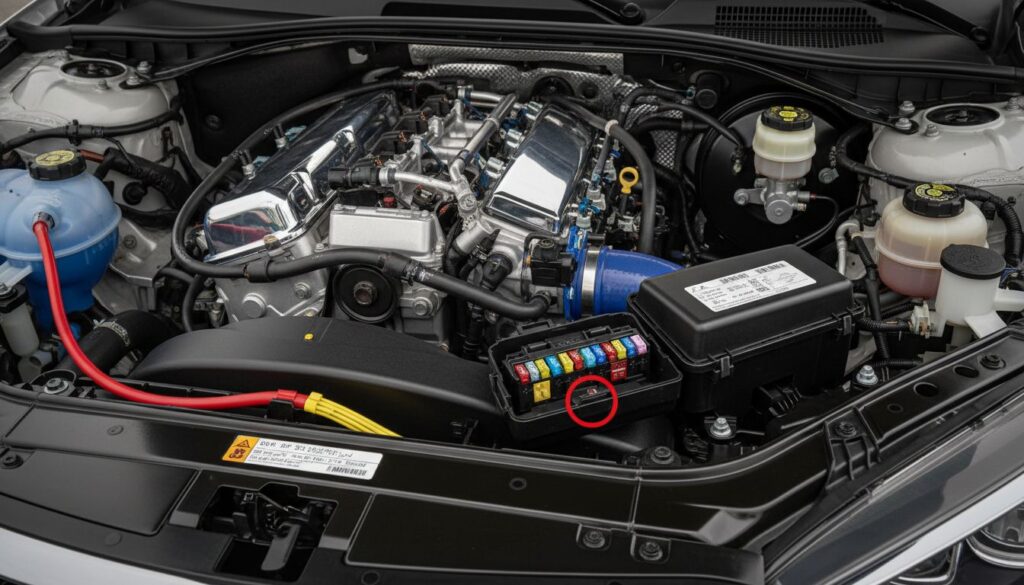 Où se trouve le relais de la pompe à essence sur la peugeot 206