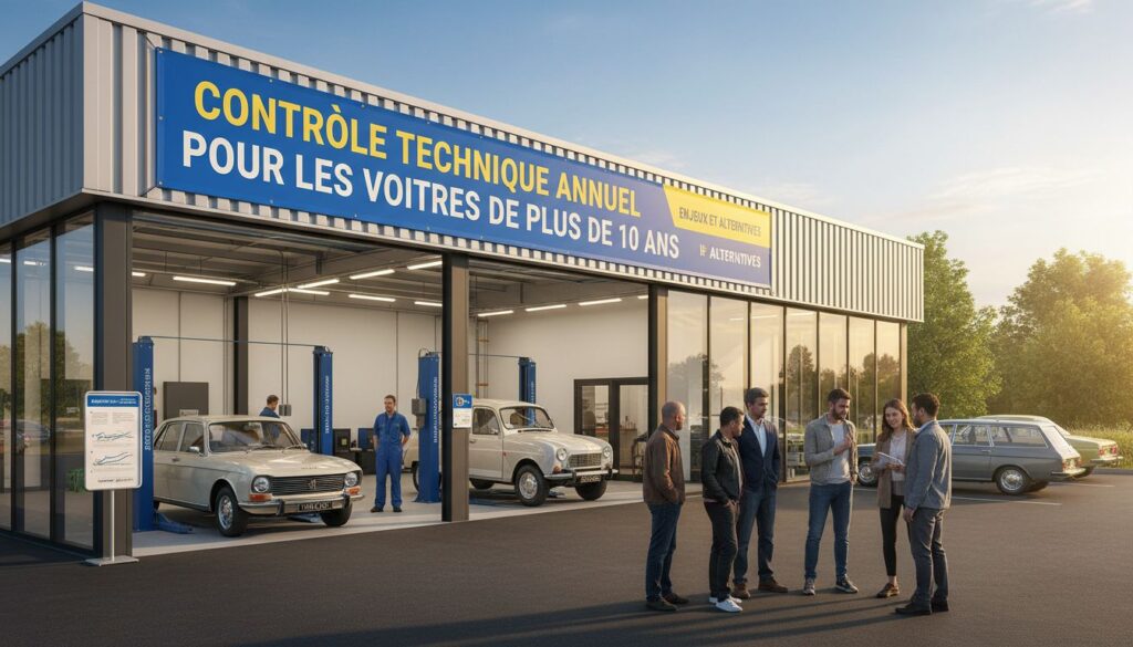 Contrôle technique annuel pour les voitures de plus de 10 ans : enjeux et alternatives
