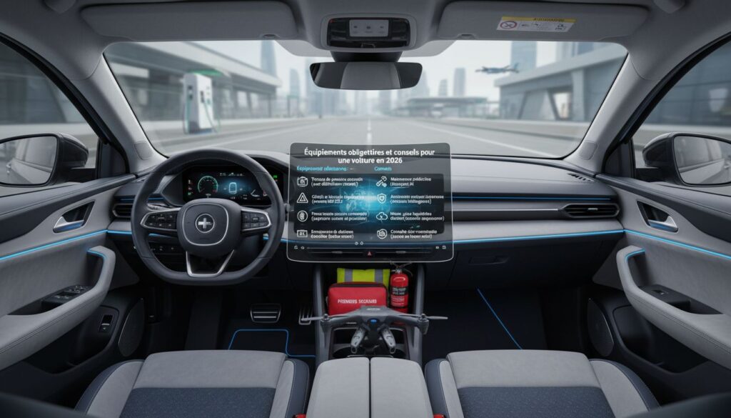 Équipements obligatoires et conseils pour une voiture en 2026