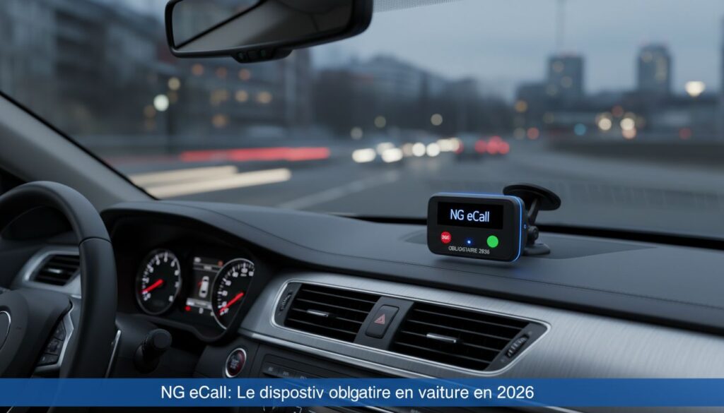 Ng ecall : le dispositif obligatoire en voiture en 2026